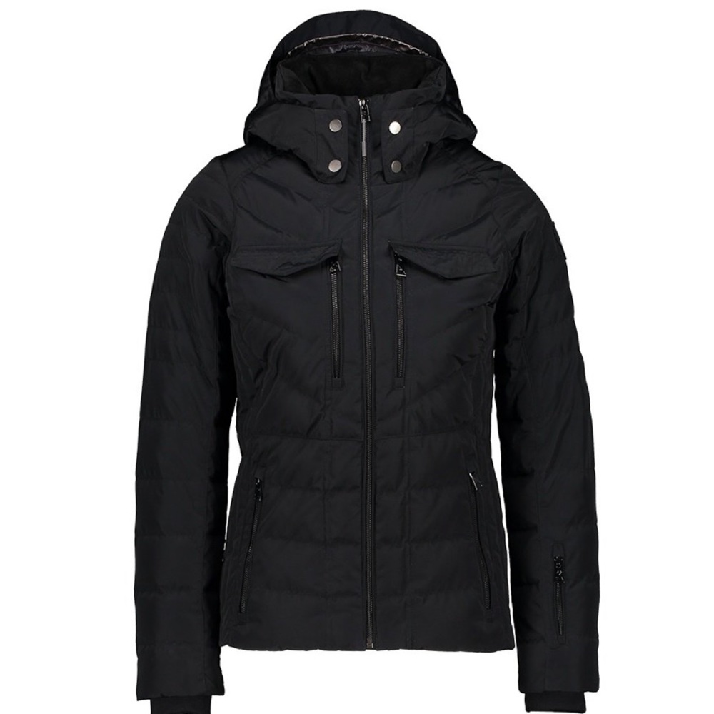 Obermeyer Devon Down Ski Jacket Black Size 16